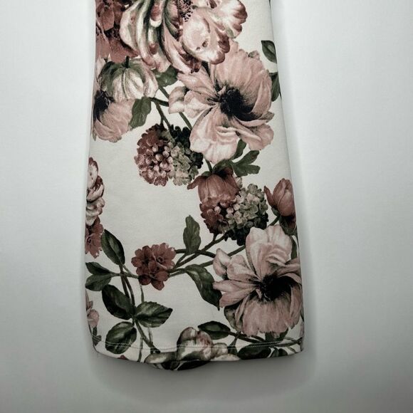 Windsor Floral Mini Dress - Pink and Green - Picture 6 of 12